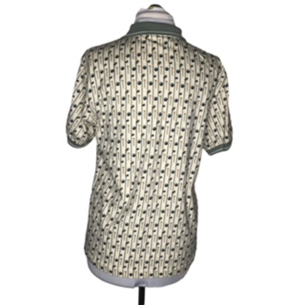 Fairway Outfitters Women's Quarter Front Button Short Sleeve Golf Shirt Size L - Picture 4 of 7